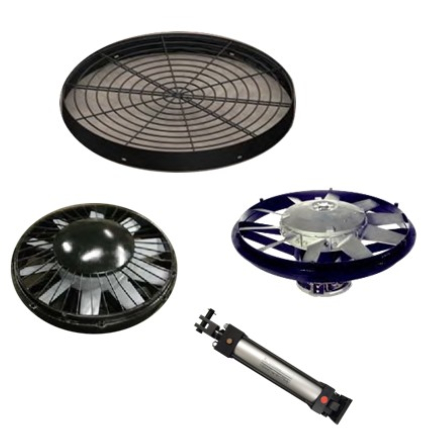 ENGINE FANS - COOLING & GRID